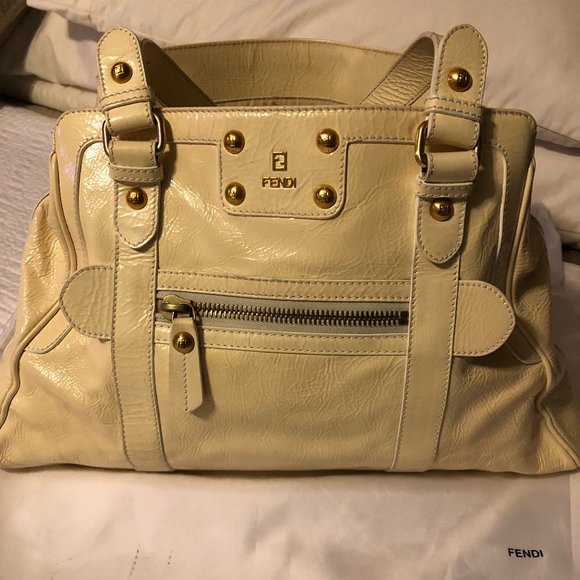 Vintage FENDI De Jour Tote/Satchel w Fendi Dust Bag